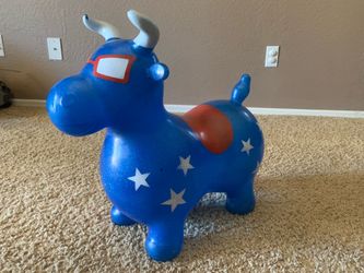 Bouncy pals (ride on) bull