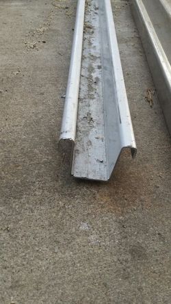 Stainless steel gutter