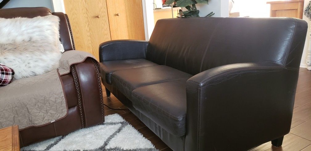 Leather Sofa 