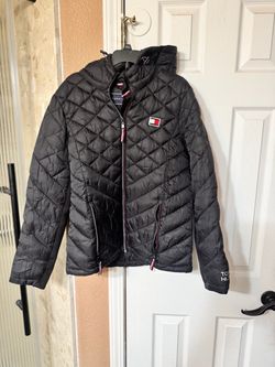 Tommy Hilfiger Black Quilted Puffer Jacket