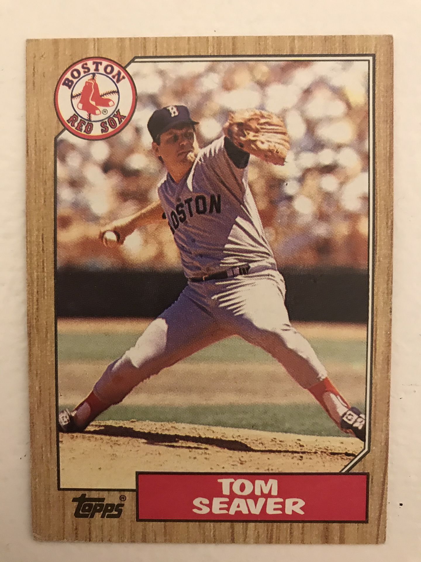 Baseball card Tom Seaver