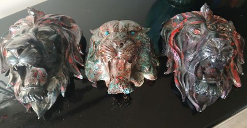 Wall Hanging Lions Cats