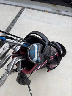 left hand golfer set!