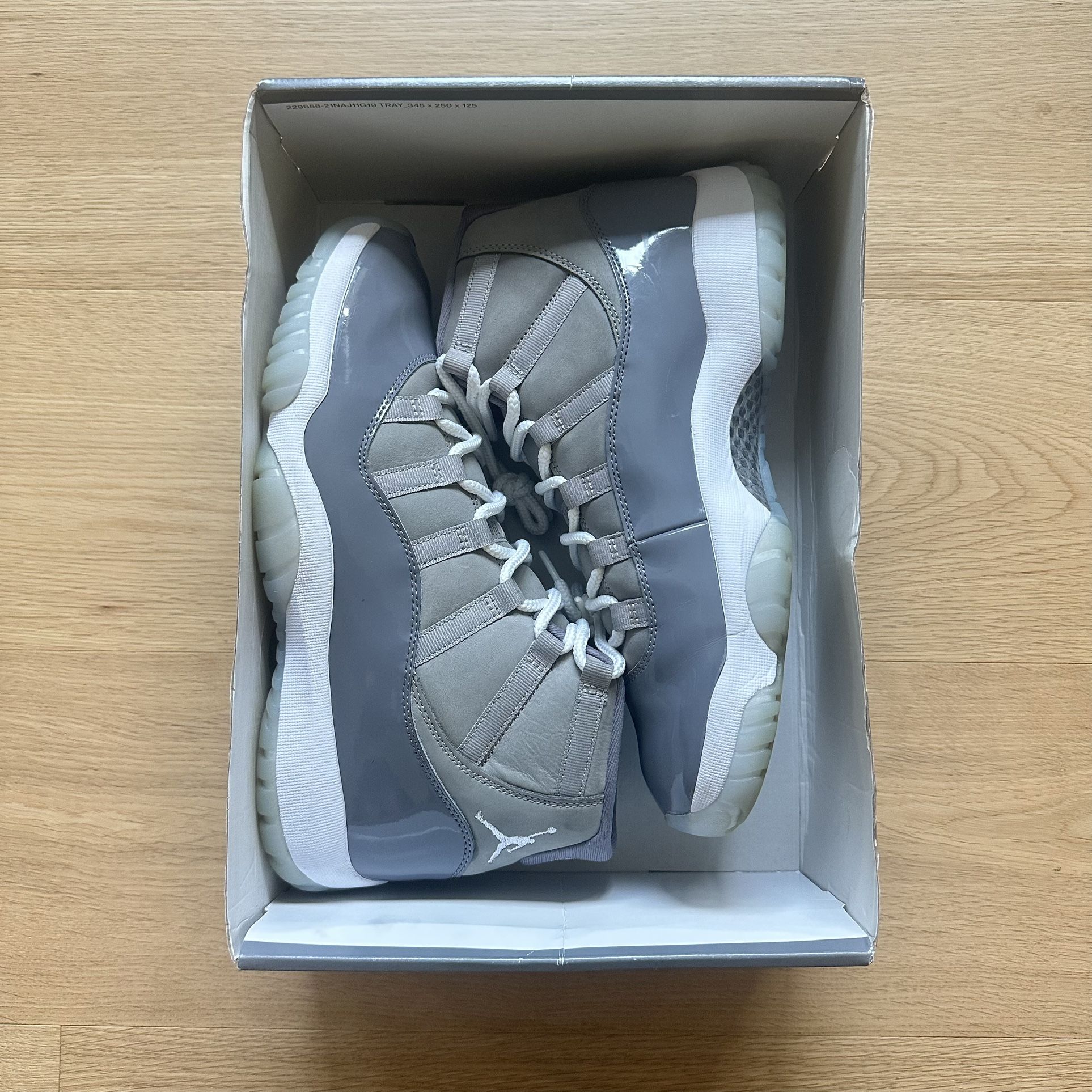 Jordan 11 Cool Grey Size 11