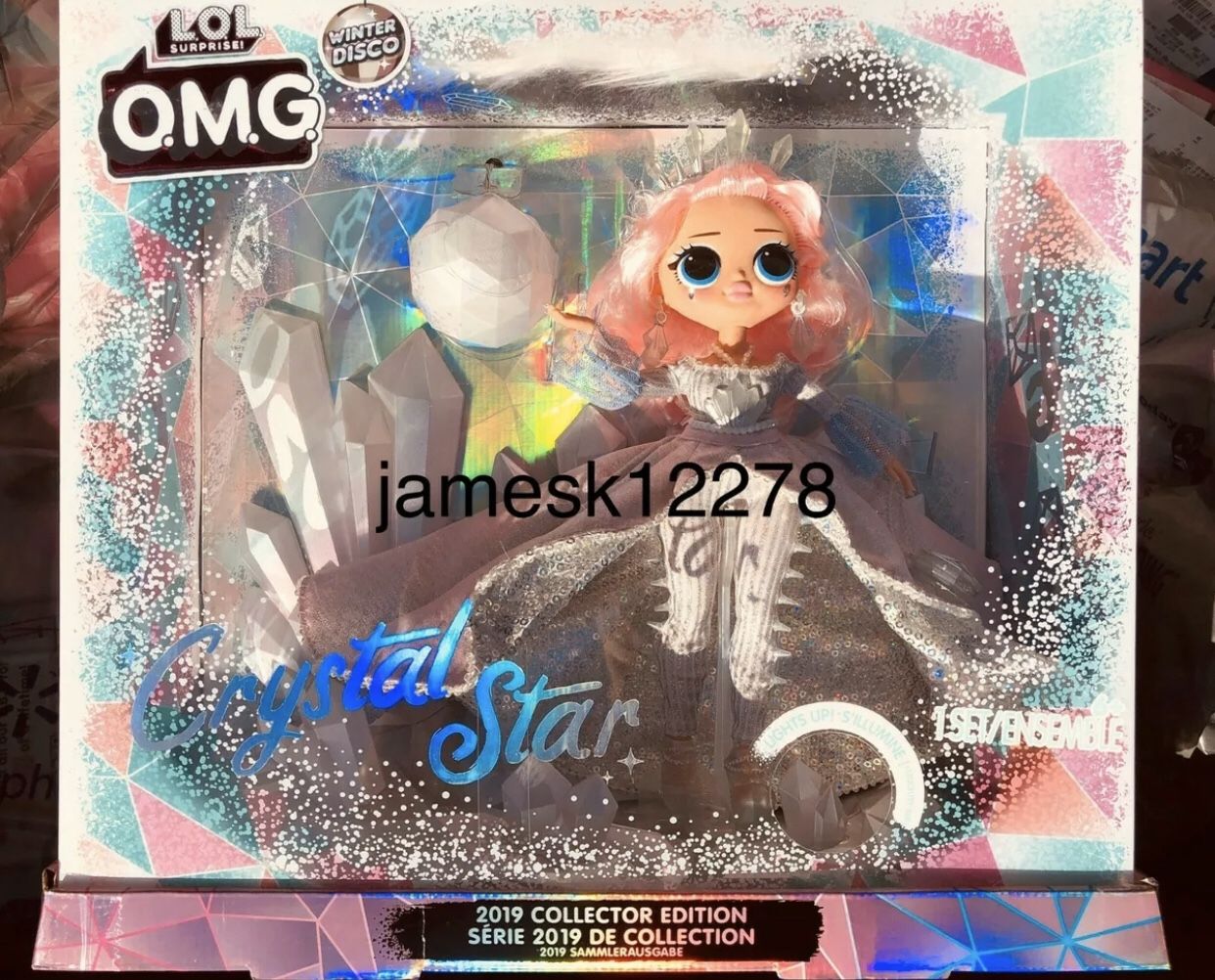 IN HAND LOL Surprise! OMG Crystal Star 2019 Collector Edition Winter Disco