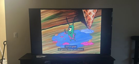 70” Tv with stand