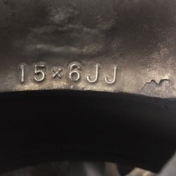 Aluminum 15” Wheels 