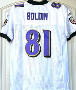 YOUTH: LARGE - RAVENS #81 ANQUON BOLDIN JERSEY