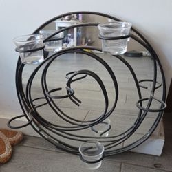 Mirror with Candle holders