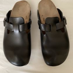 Boston Leather Birkenstock Size 9 Or 39