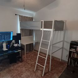 IKEA Vitval Bunk/Loft desk bed frame