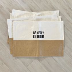 Kate Spade 'Be Merry Be Bright' Placemats