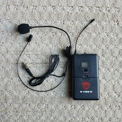 Nady wireless headset bodypack for U-1100 or U-2100 systems – Band B