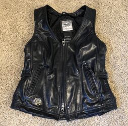 Harley Davidson 115th Anniversary Leather Vest