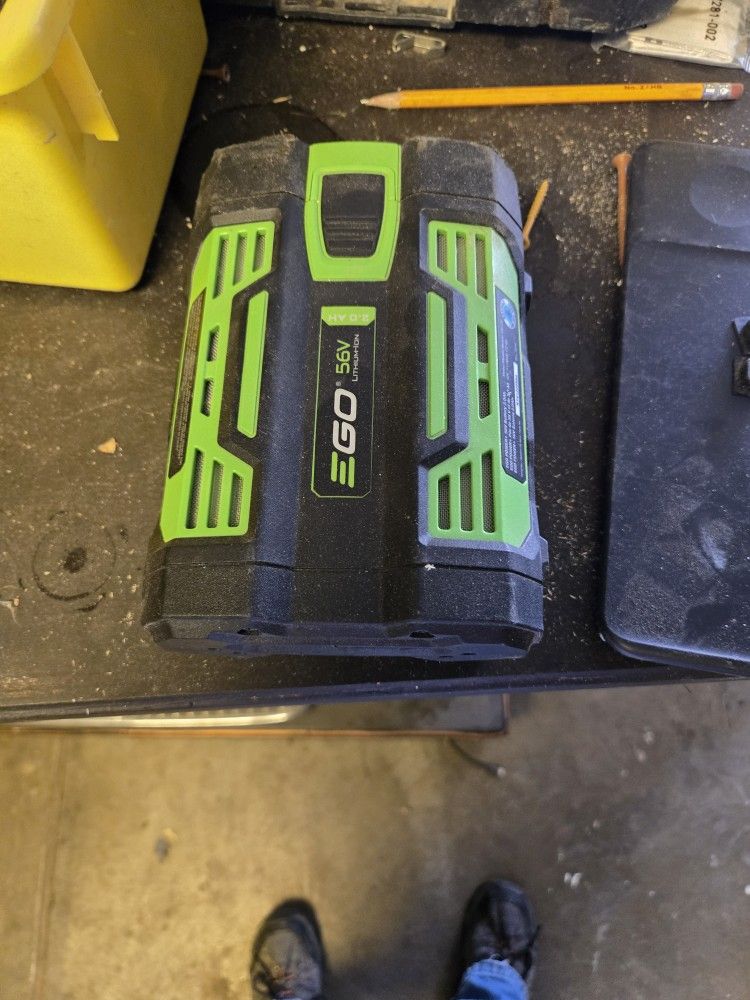 Ego 56v Battery Hardly Used.