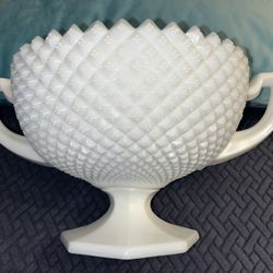 Westmoreland Diamond Hobnail Large Fruit Bowl