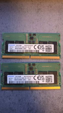 Samsung Laptop sodimm DDR5 2x8 gb 16gb
