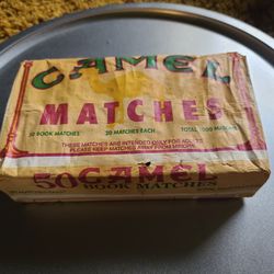 Vintage Camel Matches