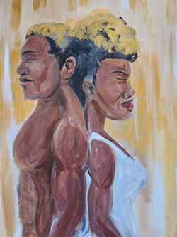 Original Art: Back to back