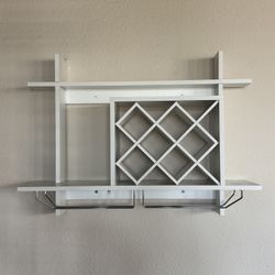 Wall Mounted Wine Rack
