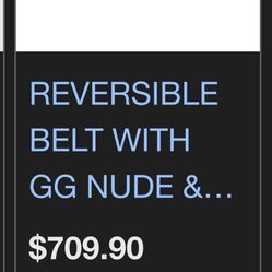 authentic Gucci Belt men's/unisex doesent matter 