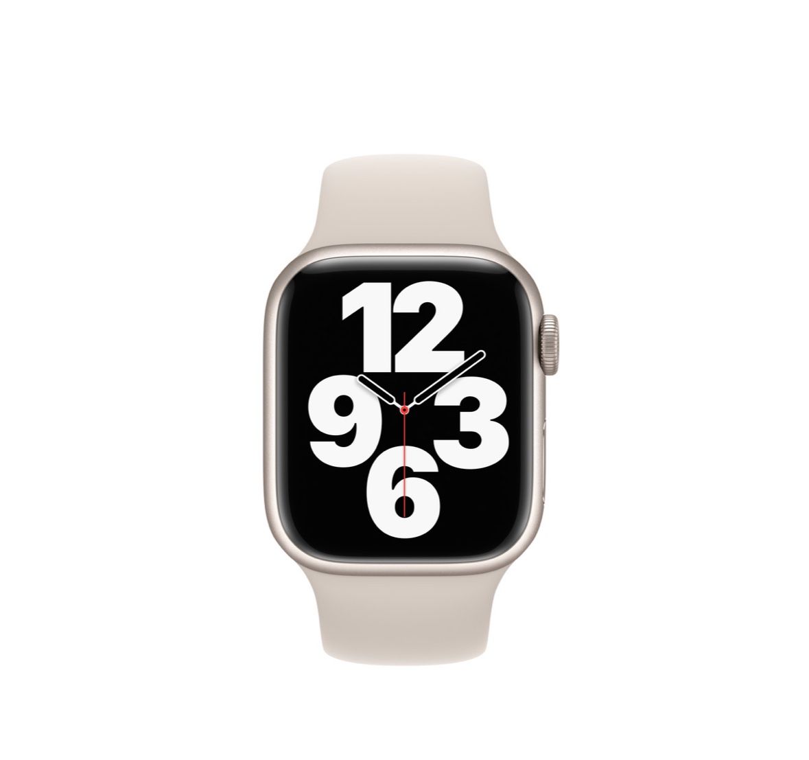 Apple Watch Series 7 GPS + Cellular, 41mm Starlight Aluminum