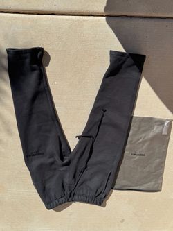 Fear of God Essentials Black Sweatpants SMALL
