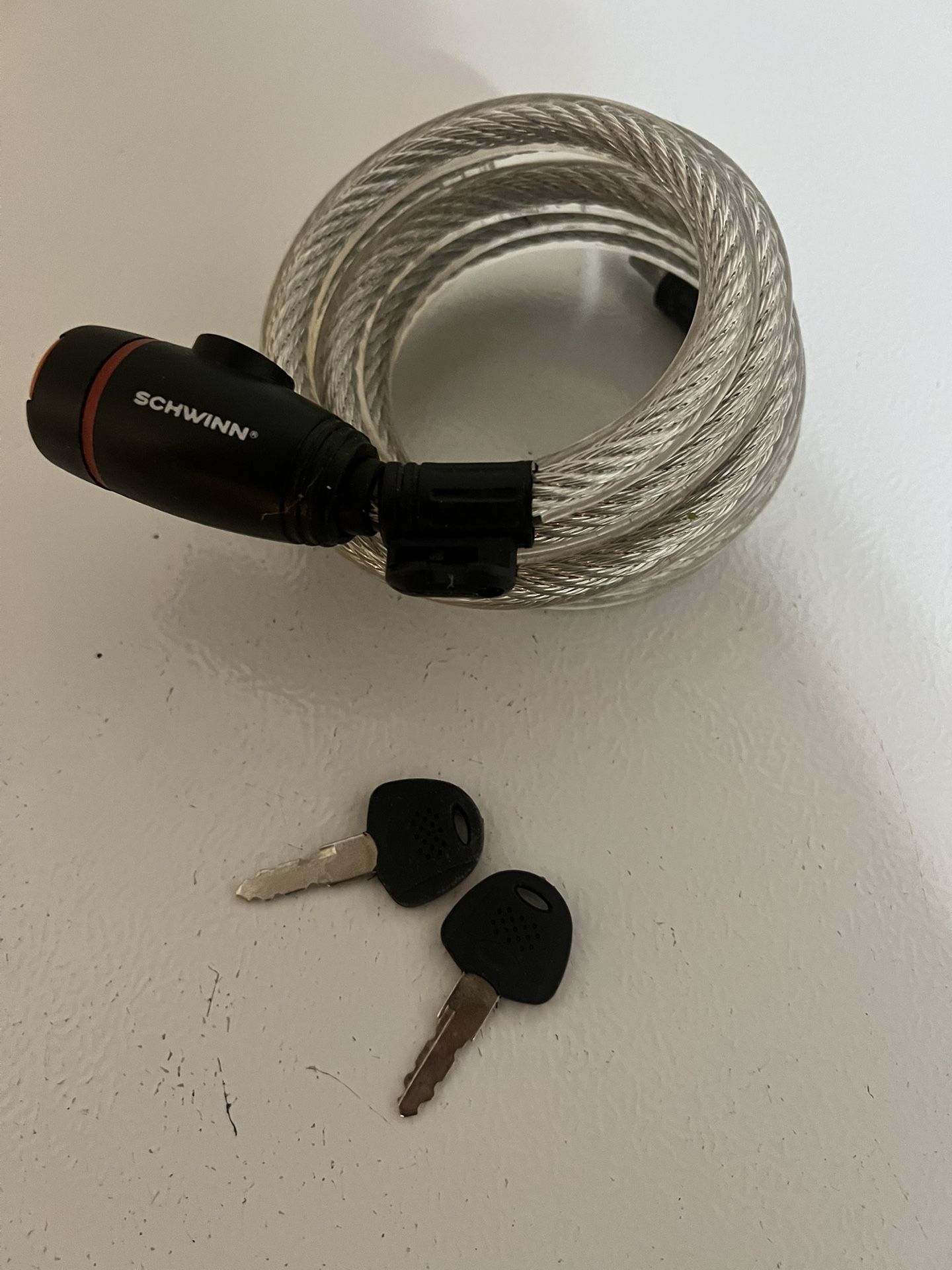 Schwinn 6' x 12mm Key Cable Lock