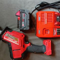 Milwaukee HackZall Reciprocating Saw 2719-20 COMBO KIT + 4aH RedLithium Battery Pack + Rapid Charger LIKE NEW