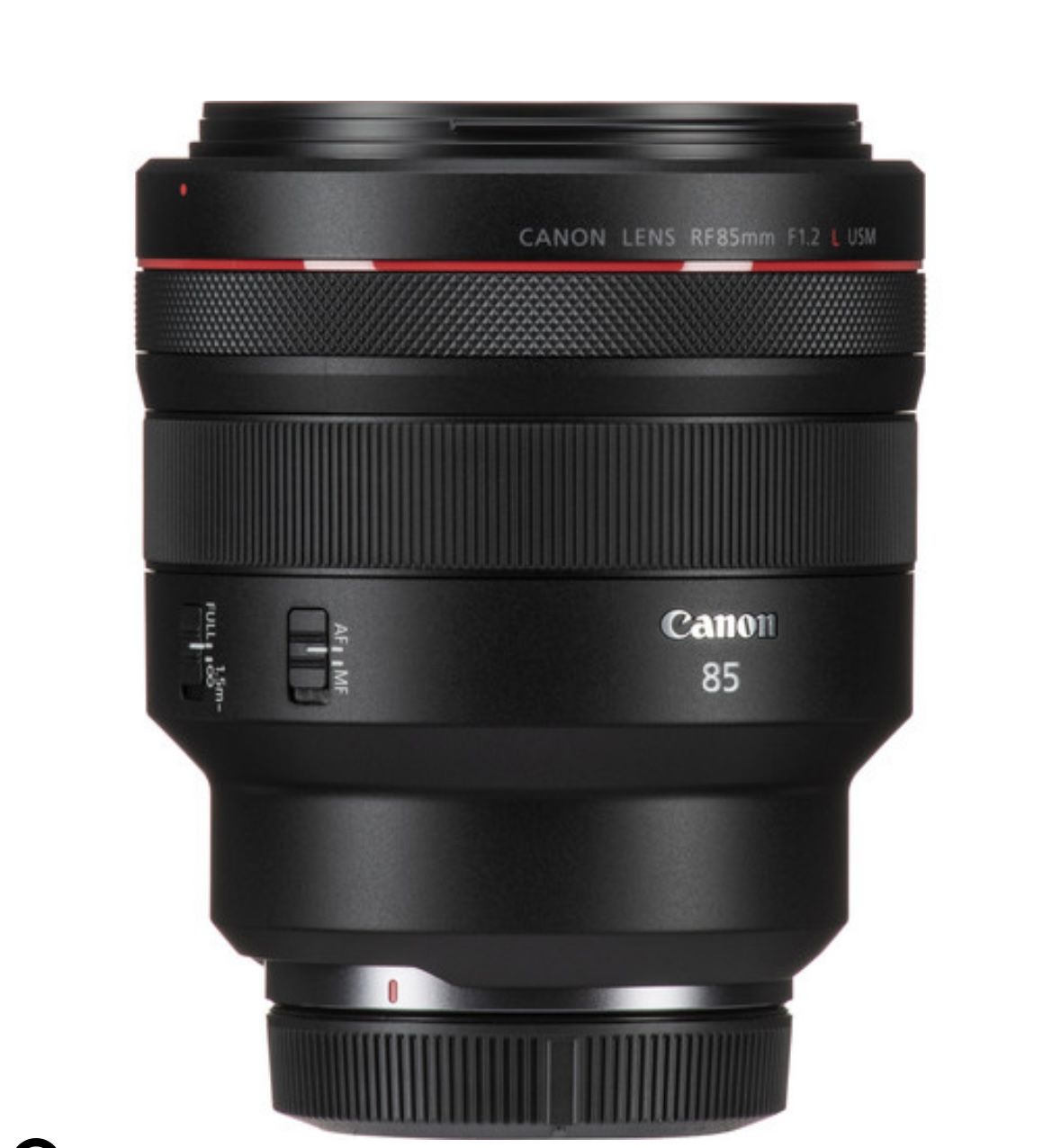 Canon RF 85mm f/1.2L USM Lens – Brand New