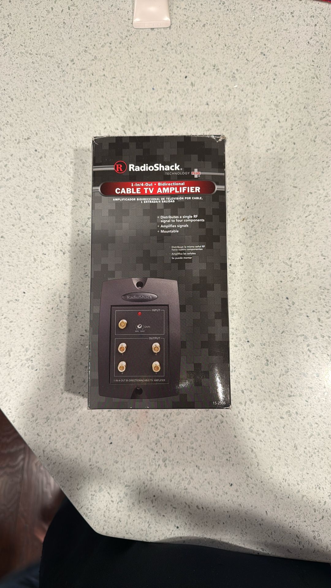 Radio Shack Cable Tv Amplifier 1 In 4 Out