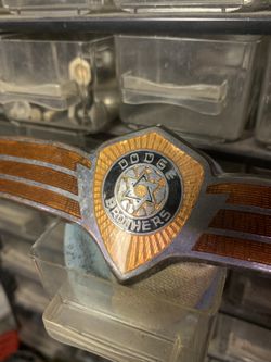 1938 Dodge Brothers Trunk/Luggage Emblem