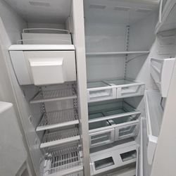48" VIKING BUILT IN STAINLESS STEEL REFRIGERATOR 