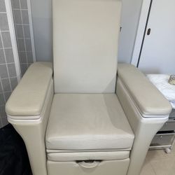 Pedicure Chair + Footsie Bath + Supplies
