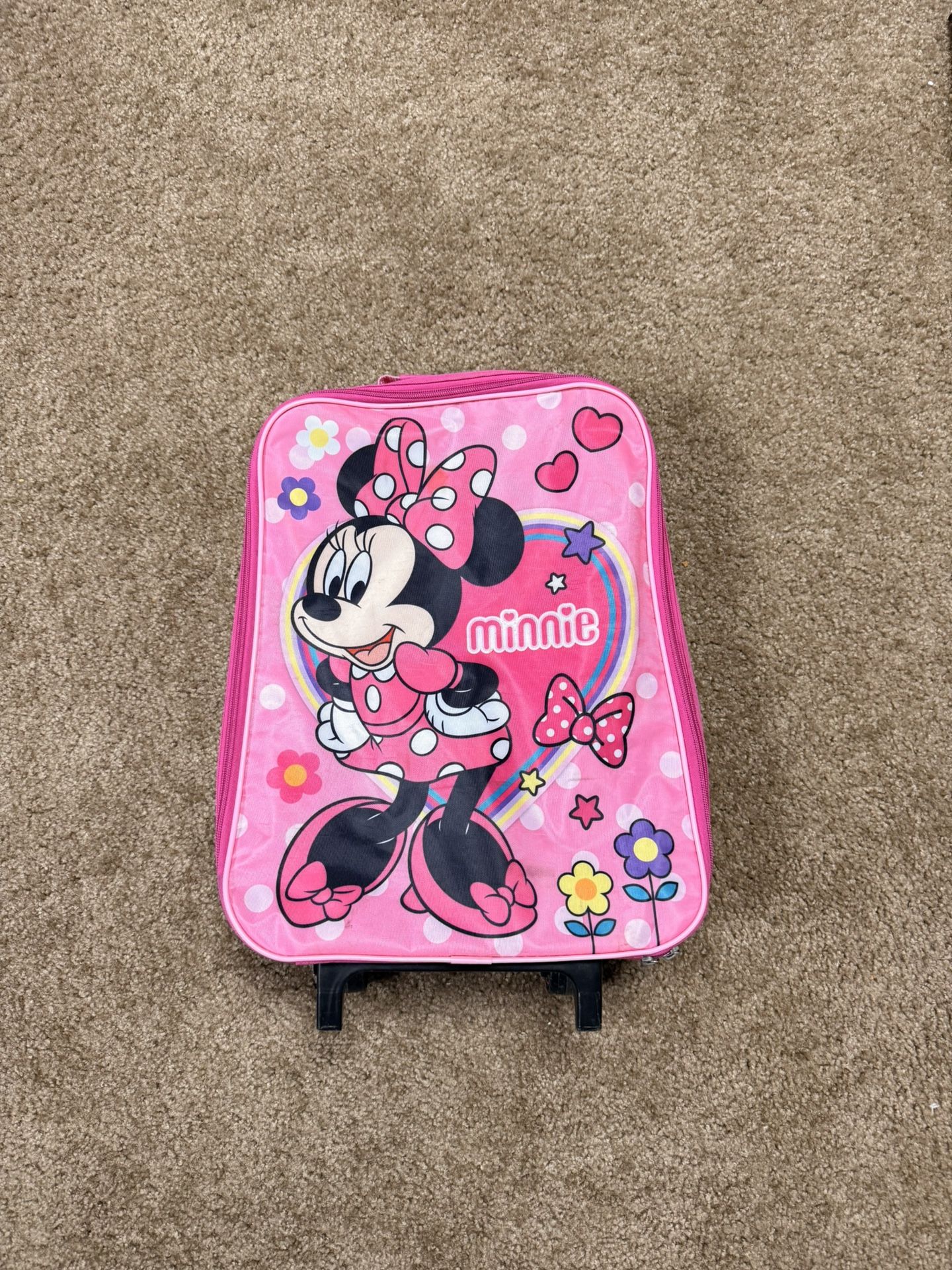 16in Kids’ Minnie Mouse Rolling Luggage
