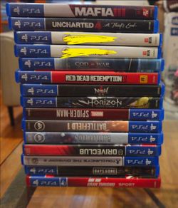 Selling All PS4 Games