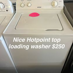 Nice hotpoint top Loander Washer