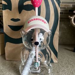 Starbucks Pink Bearista 