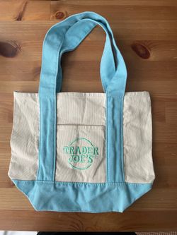 Trader Joe’s Mini Bag in Light Blue