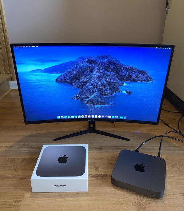 2018 Mac Mini 36ghz 32” Curved Gaming Monitor For Sale In