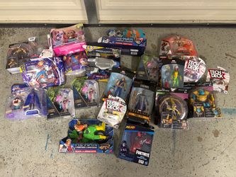 Mixed Toy Lot – Action Figures and More