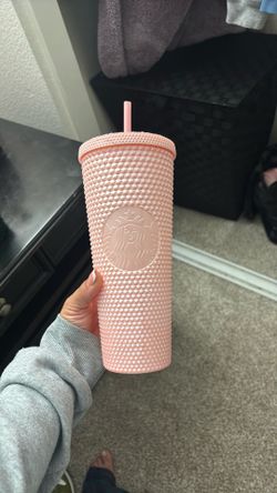 Starbucks Pink Studded Tumbler Cup