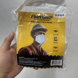 5 Pack Reusable Face mask 