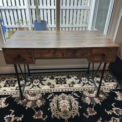 Desk With Storage