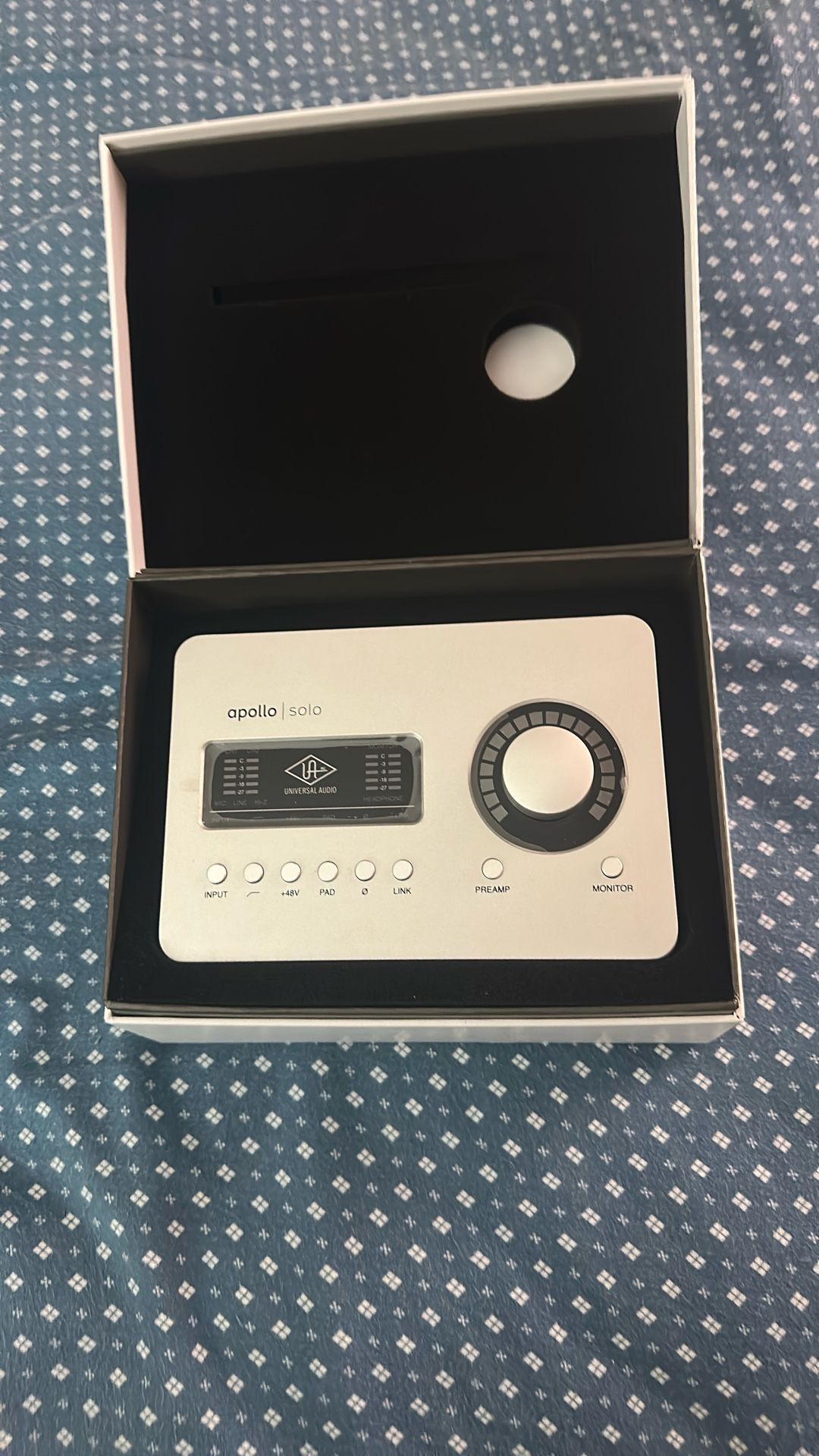 Universal audio Apollo solo Heritage Edition Thunderbolt Audio Interface