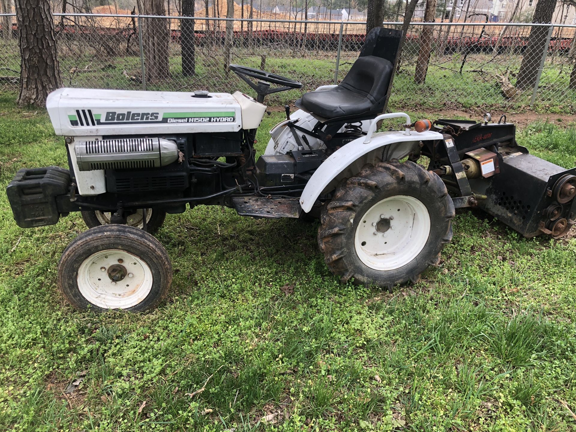 Bolens H1502 Diesel Tractor Aerator for Sale in Charlotte, NC OfferUp