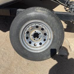 Trailer Wheel and Tire 