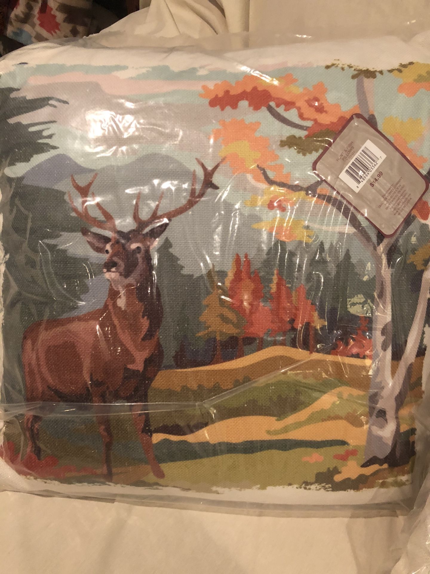 Tractor Supply Hunting and Fishing Pillow