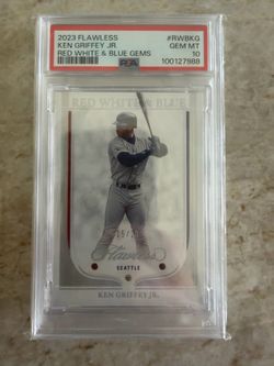 2023 Flawless Ken Griffey Jr Red White & Blue