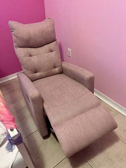 Fabric Recliner Chair with High Back